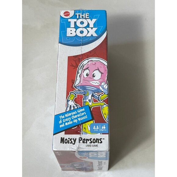 Mattel The Toy Box Noisy Persons Card Game Toys R Us Exclusive Made up Voices - Picture 2 of 4